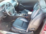 2008 Pontiac G6 GT Convertible Ebony Black Interior