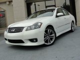 2008 Moonlight White Infiniti M 45 S Sedan #51542109