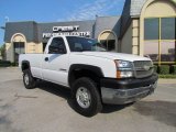 2003 Summit White Chevrolet Silverado 2500HD Regular Cab #51542184