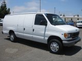 2001 Oxford White Ford E Series Van E250 Cargo #51541937