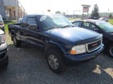 2003 Indigo Blue Metallic GMC Sonoma SLS Extended Cab 4x4 #51568908