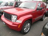2008 Inferno Red Crystal Pearl Jeep Liberty Limited 4x4 #51576169