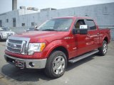 2011 Red Candy Metallic Ford F150 Lariat SuperCrew 4x4 #51576069