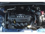 2003 Toyota ECHO Sedan 1.5 Liter DOHC 16-Valve 4 Cylinder Engine