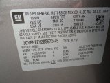 2011 Cadillac SRX 4 V6 AWD Info Tag