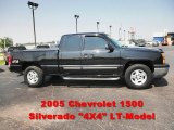 2005 Black Chevrolet Silverado 1500 LS Extended Cab 4x4 #51576424