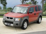 2004 Honda Element Sunset Orange Pearl