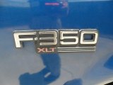 1994 Ford F350 XLT Regular Cab Chassis Marks and Logos