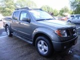 2005 Storm Gray Metallic Nissan Frontier LE Crew Cab 4x4 #51576455