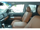 2008 Toyota Tundra Limited Double Cab Red Rock Interior