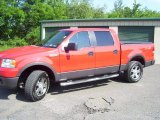 2006 Bright Red Ford F150 XLT SuperCrew 4x4 #51613604