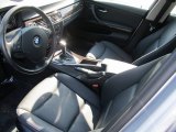 2008 BMW 3 Series 328xi Wagon Black Interior