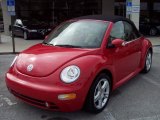 2005 Tornado Red Volkswagen New Beetle GLS 1.8T Convertible #440809