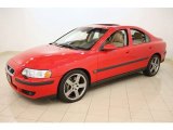 Passion Red Volvo S60 in 2004