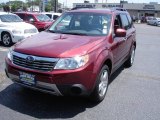 2009 Camellia Red Pearl Subaru Forester 2.5 X Premium #51613535
