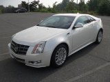 2011 White Diamond Tricoat Cadillac CTS Coupe #51614005