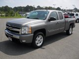 2009 Graystone Metallic Chevrolet Silverado 1500 LT Extended Cab 4x4 #51614024