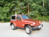 2009 Sunburst Orange Pearl Coat Jeep Wrangler Sahara 4x4 #51614209