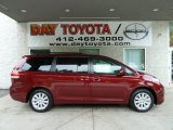 2011 Salsa Red Pearl Toyota Sienna LE AWD #51613576