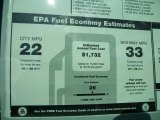 2012 Chevrolet Malibu LT Window Sticker