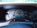 2001 GMC Sierra 1500 SLE Extended Cab 4x4 Gauges