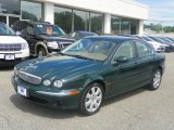 British Racing Green Jaguar X-Type in 2006