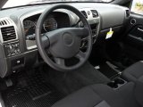 2012 Chevrolet Colorado LT Crew Cab Ebony Interior