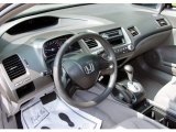 2006 Honda Civic DX Sedan Gray Interior