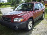 2004 Cayenne Red Pearl Subaru Forester 2.5 X #51669803