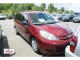 2007 Salsa Red Pearl Toyota Sienna LE #51669476