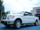 2011 White Platinum Metallic Tri-Coat Ford F150 Lariat SuperCrew #51669664