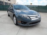 2011 Steel Blue Metallic Ford Fusion SE #51669826