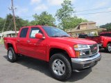 2011 Fire Red GMC Canyon SLE Crew Cab 4x4 #51670204