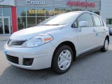 2011 Brilliant Silver Metallic Nissan Versa 1.8 S Hatchback #51669877