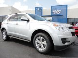 2011 Silver Ice Metallic Chevrolet Equinox LT AWD #51669741