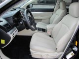 2010 Subaru Outback 2.5i Wagon Warm Ivory Interior