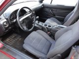 1992 Mazda MX-5 Miata Roadster Black Interior