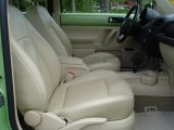 2004 Volkswagen New Beetle GLS 1.8T Coupe Cream Beige Interior