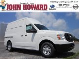 2012 Blizzard White Nissan NV 2500 HD S High Roof #51670107