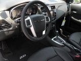 2011 Chrysler 200 S Black Interior