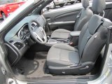 2011 Chrysler 200 Touring Convertible Black Interior
