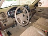 2004 Honda CR-V LX 4WD Saddle Interior