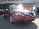 2011 Deep Cherry Red Crystal Pearl Chrysler 200 Limited #51723989