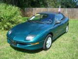 1998 Medium Sea Green Metallic Pontiac Sunfire SE Convertible #443276