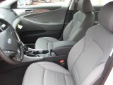 2011 Hyundai Sonata Hybrid Gray Interior
