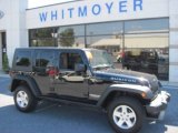 2009 Black Jeep Wrangler Unlimited Rubicon 4x4 #51724025