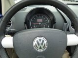 2007 Volkswagen New Beetle 2.5 Convertible Steering Wheel