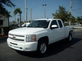 2011 Summit White Chevrolet Silverado 1500 LT Extended Cab 4x4 #51723578