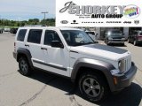 Stone White Jeep Liberty in 2010