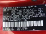 2010 Sienna Color Code for Salsa Red Pearl - Color Code: 3Q3
